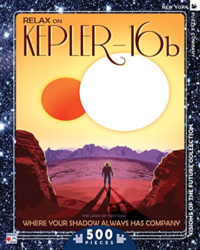 New York Puzzle Company - NASA Kepler-16b - 500 Piece Jigsaw Puzzle