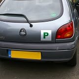 Onarway Fully Magnetic P Plates 2 Pack for Steel Cars UK Government Approved view 7