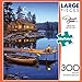 Buffalo Games - Darrell Bush - Crescent Moon Bay - 300 LARGE Piece Jigsaw Puzzle