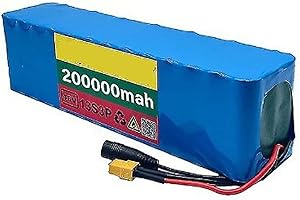48V 200ah 13S3P Lithium Battery Pack Batteries Waterproof PVC Shell Abrasion-Resistant for Electric Motor Bicycle ebike Scoot