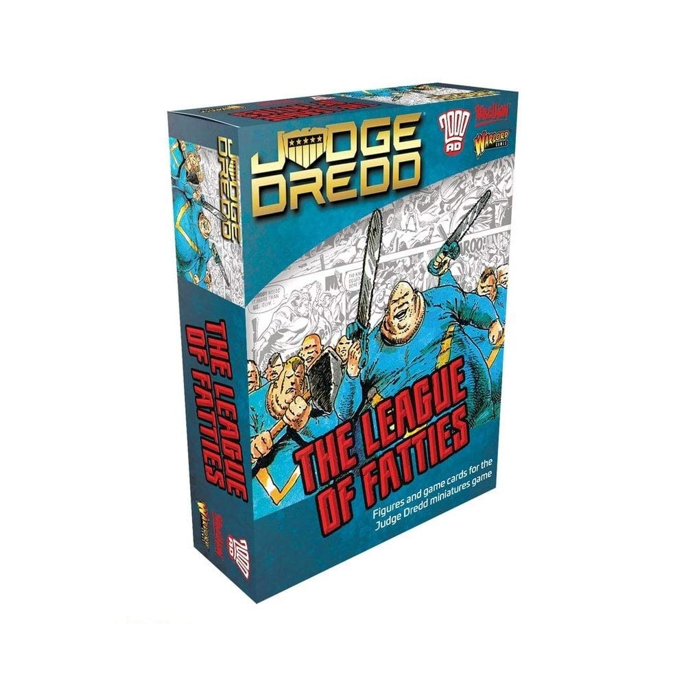 The League of Fatties - Miniatures for Judge Dredd by Warlord Games - Highly Detailed 2000AD Miniatures for Table-top Wargaming