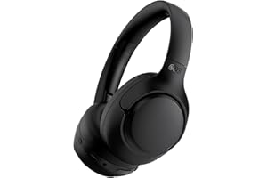 QCY H3 ANC Bluetooth Headphones Over Ear, Active Noise Cancelling Bluetooth 5.4 Headphones with Microphones, Hi-Res Audio Sou