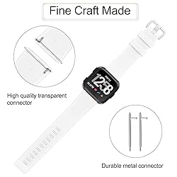 AK Sports Bands Compatible for Fitbit Versa, Soft