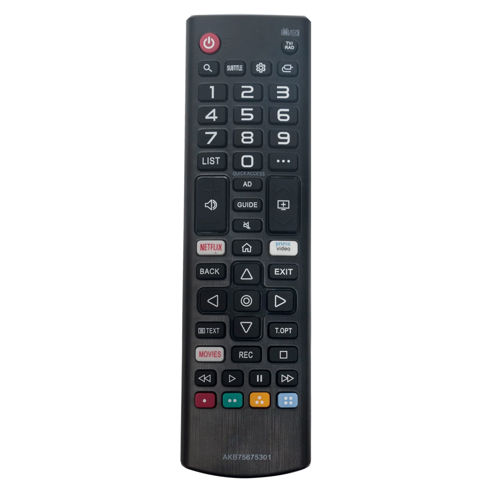 VINABTY AKB75675301 AKB75675311 Replaced Remote Control Compatible with LG LED HDR TV 75UM7110PLB 49UM7400PLB 75UM7000PLA 70UM7100PLA 43LM6300PLA 32LM630BPLA 32LM6300PLA 65UM7400PLB