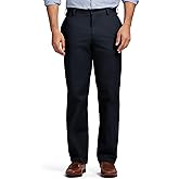 Izod Mens American Chino Flat Front Classic Fit Pant