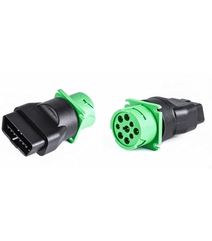 Amazon.com: OBD2 9 Pin to 16 Pin J1962-J1939 Adapter Cable – Heavy