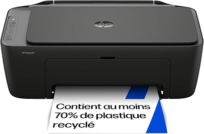 DeskJet 2920, 89F97B, Imprimante Multifonction, Jet d’Encre A4 Couleur, Recto/Verso Manuel, 7,5 ppm, Wi-FI, 3 Mois d'InstantInk Inclus, Noire