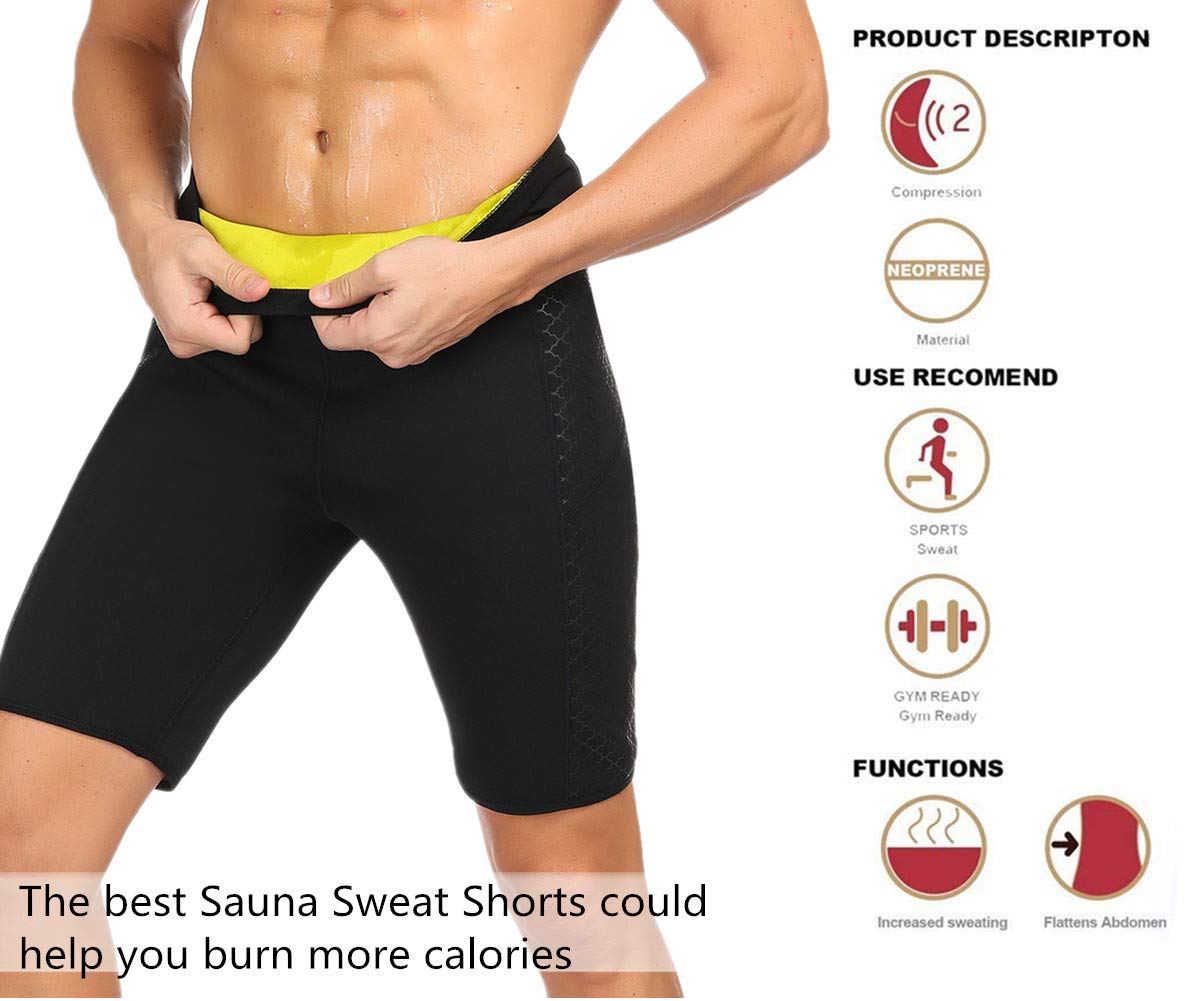 Sauna Suits Sports & Outdoors Mens Slimming Sauna Pants Hot Sweat