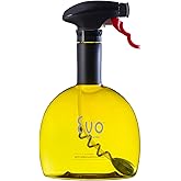 Evo Original Oil Sprayer, Non-Aerosol for Olive Oil, Cooking Oils, and Vinegars, Yellow, 24-Ounce Capacity