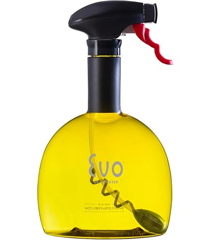 Misto Olive Oil Sprayer – Stainless Steel Cooking Mister Bottle For Kitchen Use