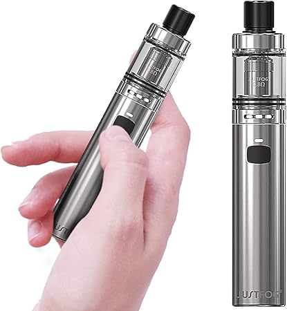 Amazon Justfog Fog1キット1500mahバッテリー長い時間vaping エレガントなデザイン トップ充填 交換可能な液体タンクチューブ2ml容量アトマイザー電子タバコ Silver Justfog 電子たばこ