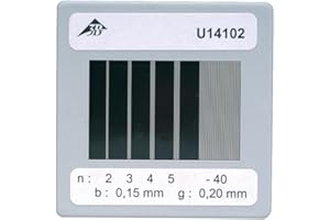 3B Scientific GmbH 1000598 Diffraction Objects 2 3 4 5 Fold Slits and Grating, Grade: Kindergarten to 12