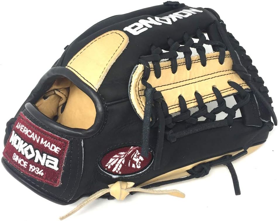 Nokona Bison Black Alpha Baseball Glove S200MB 11.25 inch