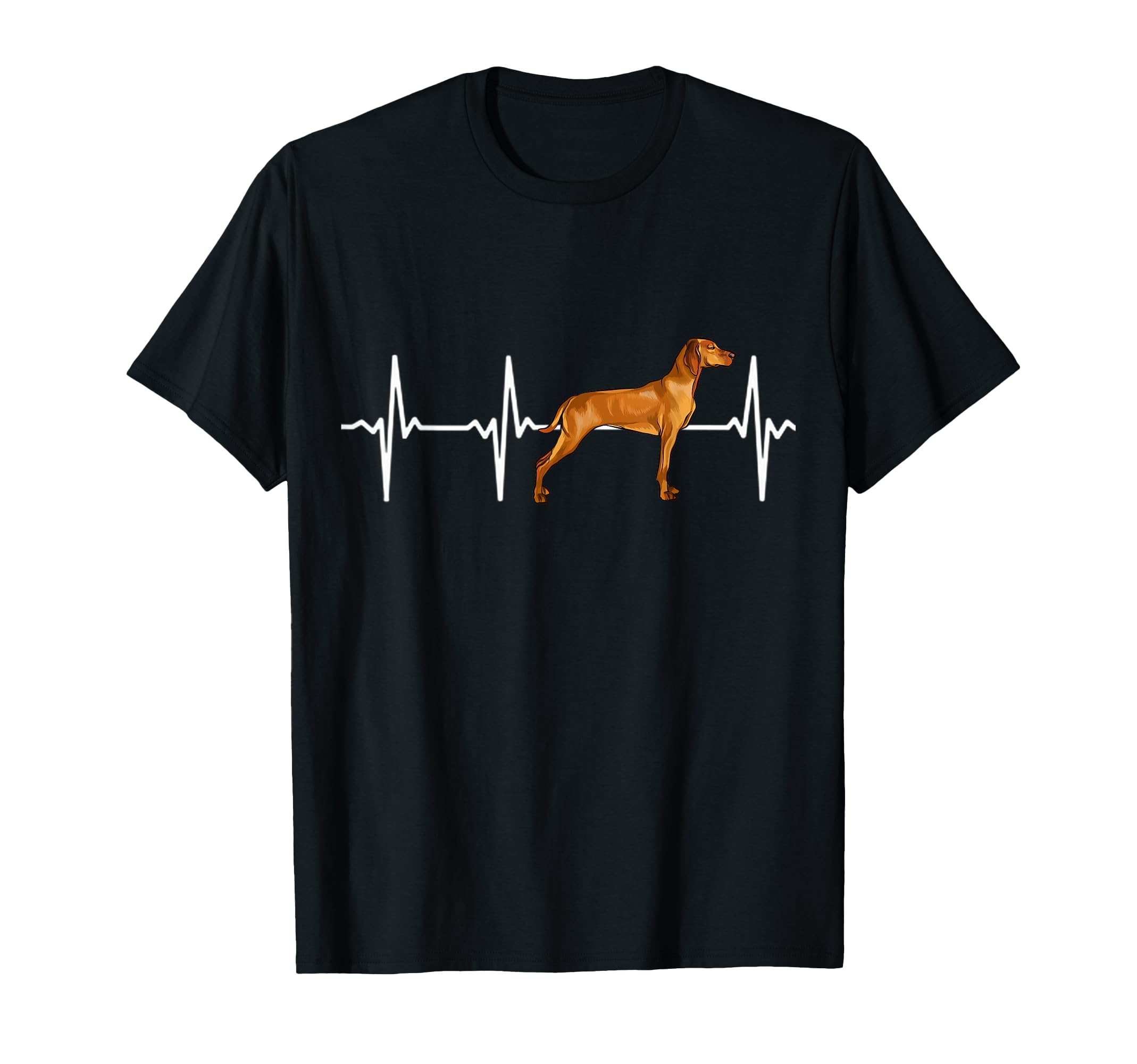 Vizsla Heartbeat Love My Dog T-Shirt