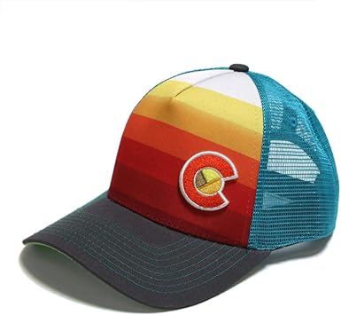YoColorado Sunset Fader Trucker Hat