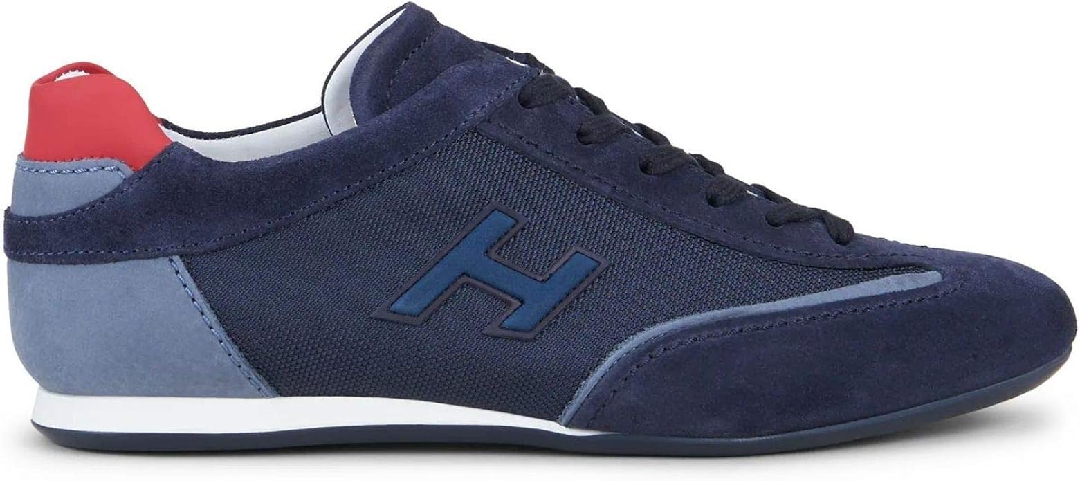 Hogan – Herren-Sneaker Olympia Blau aus Wildleder – HXM05201684N6Z50CH