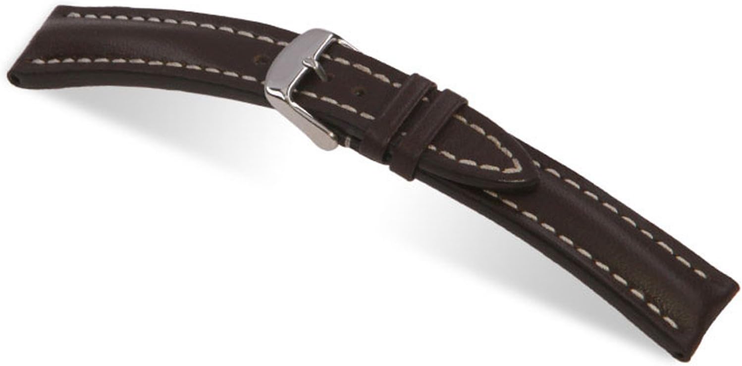RIOS1931 Tornado - Genuine Russian Leather Watch Band with Pin Buckle for Breitling 114x82