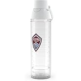 Tervis Venture Lite MLS Colorado Rapids - Primary Logo Made in USA Double Walled Insulated Tumbler Travel Cup Keeps Drinks Cold & Hot, 24oz Water Bottle, Classic
