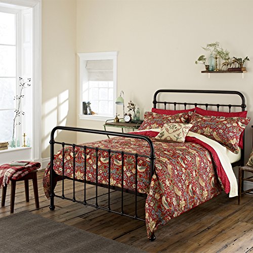 Morris & Co Strawberry Thief Duvet Cover, Percale, Indigo, King Amazon.co.uk Kitchen & Home Morris & Co Strawberry Thief Duvet Cover, Percale, Indigo, King Amazon.co.uk Kitchen & Home