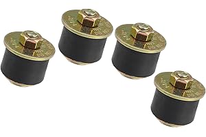 Hihaha Automotive Freeze Plug Rubber Expansion Plug/Rear for Car/Durable Fit Hole Size 1-1/8" to 1-1/4" 28mm-31mm / 4pcs