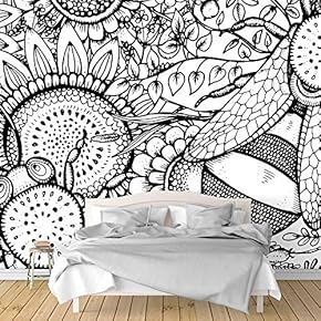 Wall Murals for Bedroom Pictures Collection Collage Removable Wallpaper Peel and Stick Wall Stickers - 66x96 inches