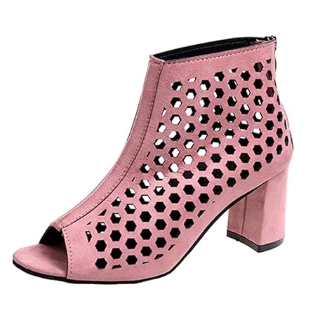 Damen Sandalen Stöckelschuhe 2018 Xinantime Sommer Keilabsatz Sandalen Offene Zehe Fischkopf Plattform Schuhe Hohle Reißversc