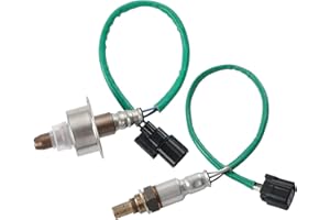 2 PCS Oxygen Sensor Upstream Downstream O2 Sensor Compatible with 2008-2012 Honda Accord EX LX EX-L LX-P LX-S SE, 2009-2014 A