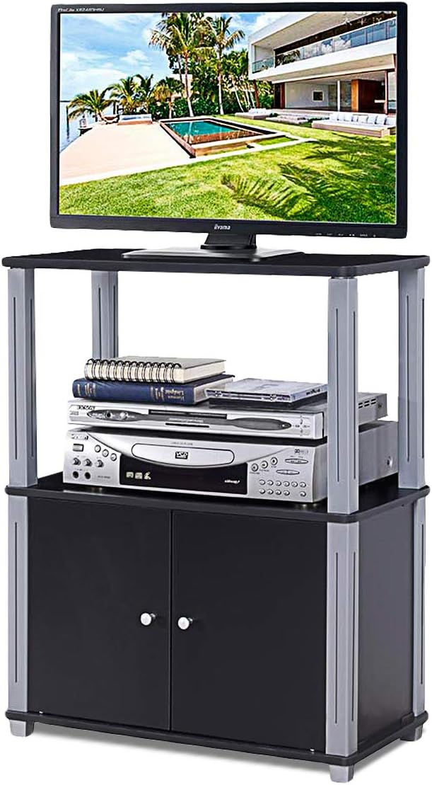 Best Tangkula Tv Stand Black