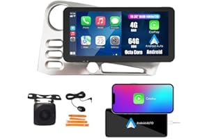 CarPlay Android Auto Navigation Stereo GPS Radio Reverse Camera Display 10.33" QLED Touchscreen Headunit Tablet Pad Media Pla