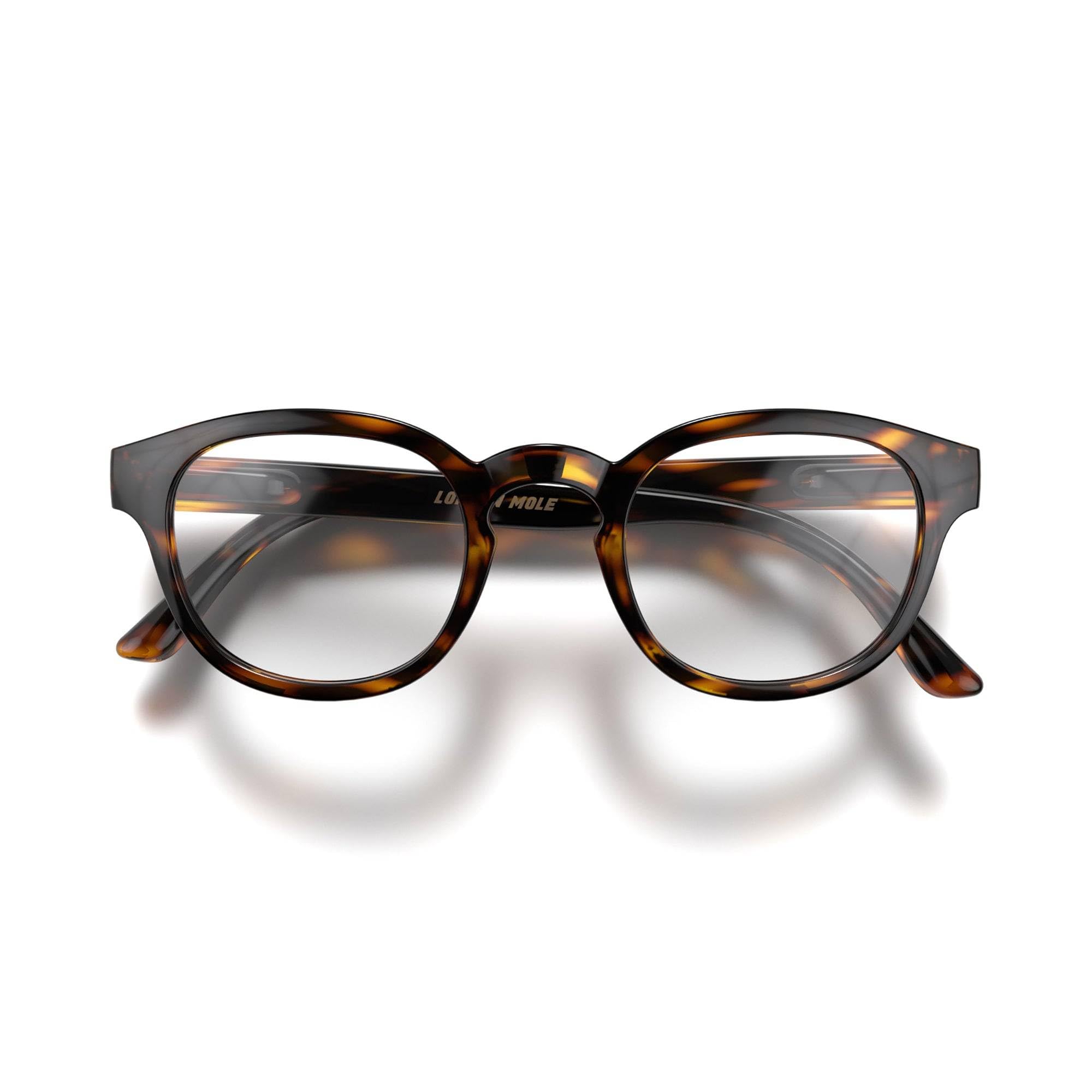 LONDON MOLE® Monalux reading glasses | Cool classic iconic readers | Men’s Women’s Unisex | Spring hinges