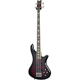 Schecter Stiletto Extreme 4 Bass Guitar - Black Cherry