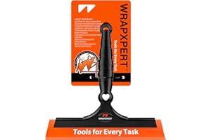 WRAPXPERT Window Tint Squeegee 8.27-inch Wide PU Blade for Car Window Tint Installation Flat Window Film Tint Tools for Car Front Windows Rear Glass Windshield Water Removal Bathroom Cleaning Kit