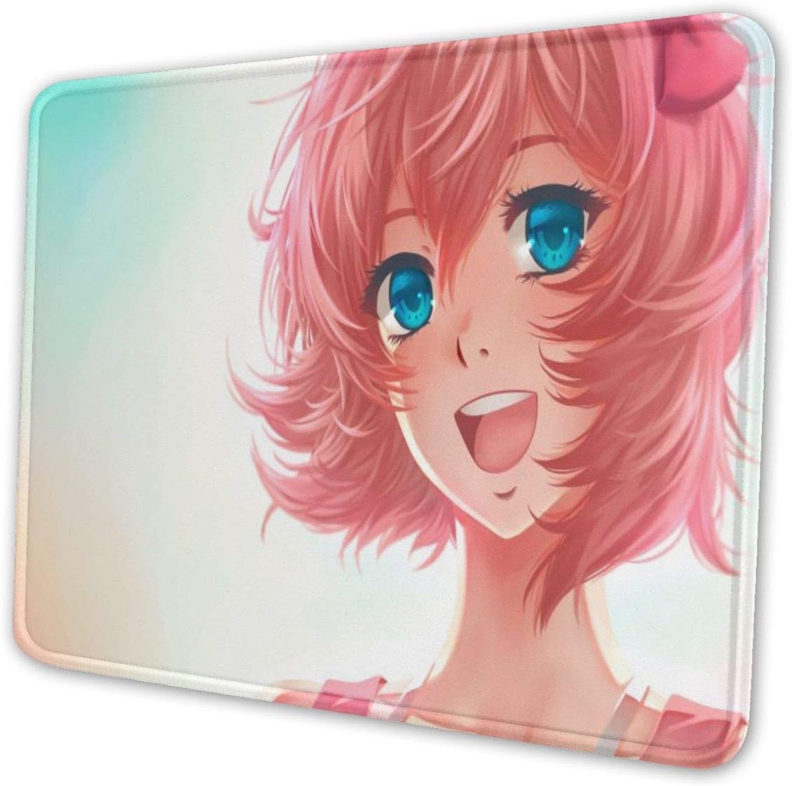 Langlang Office Computer Mouse Pad Mouse Pad for Laptops Anime Doki Doki Non Slip Rubber Mouse Mat