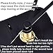 Black 2 Hands Quartz Clock Movement DIY, 6/25 Inch Maximum Dial Thickness, 17/25 Inch Total Shaft Length