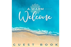 Vacation Home Guest Book: Visitor Guest Book for Vacation Home, AirBnB, Beach House, Bed and Breakfast, Holiday Home and Rent