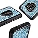 Caka Galaxy S9 Case, Galaxy S9 Glitter Case Starry Night Series Luxury Fashion Bling Flowing Liquid Floating Sparkle Glitter Girly Soft TPU Case for Samsung Galaxy S9 (Blue)