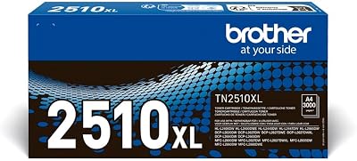 Brother TN-2510XL Black Toner Cartridge High Yield Genuine Supplies