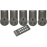 Remote Control Mains Socket Adaptors - Set of 5