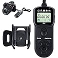 Intervalometer Wired Timer Remote Shutter Release Control & Clip Holder for Sony A7RV A7R IV A7 IV III II A7SII A9III A6600 A6500 A6400 A6300 A6100 A6000 RX100 VII VI VA V IV III RX10III FX30