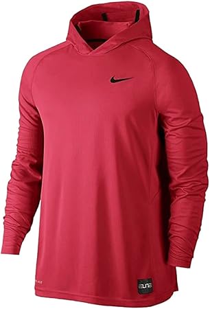 Amazon Co Jp Nikeメンズeliteシューティングbasketballパーカー 明るい赤 M 657 スポーツ アウトドア