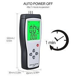 SUZLAZYR Vibration Meter Handheld Digital