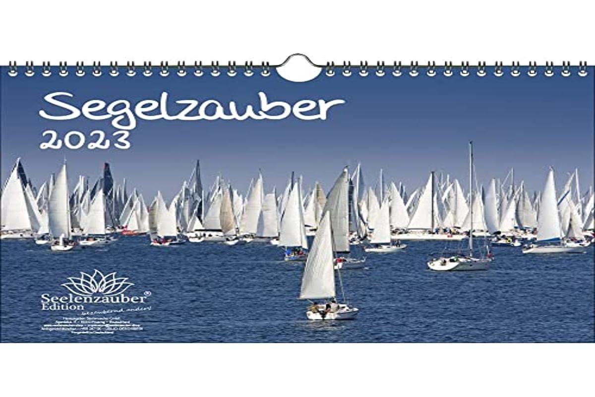 Sailing Magic DIN A4 Calendar for 2023 Sailing Ships and Sea Seelenzauber