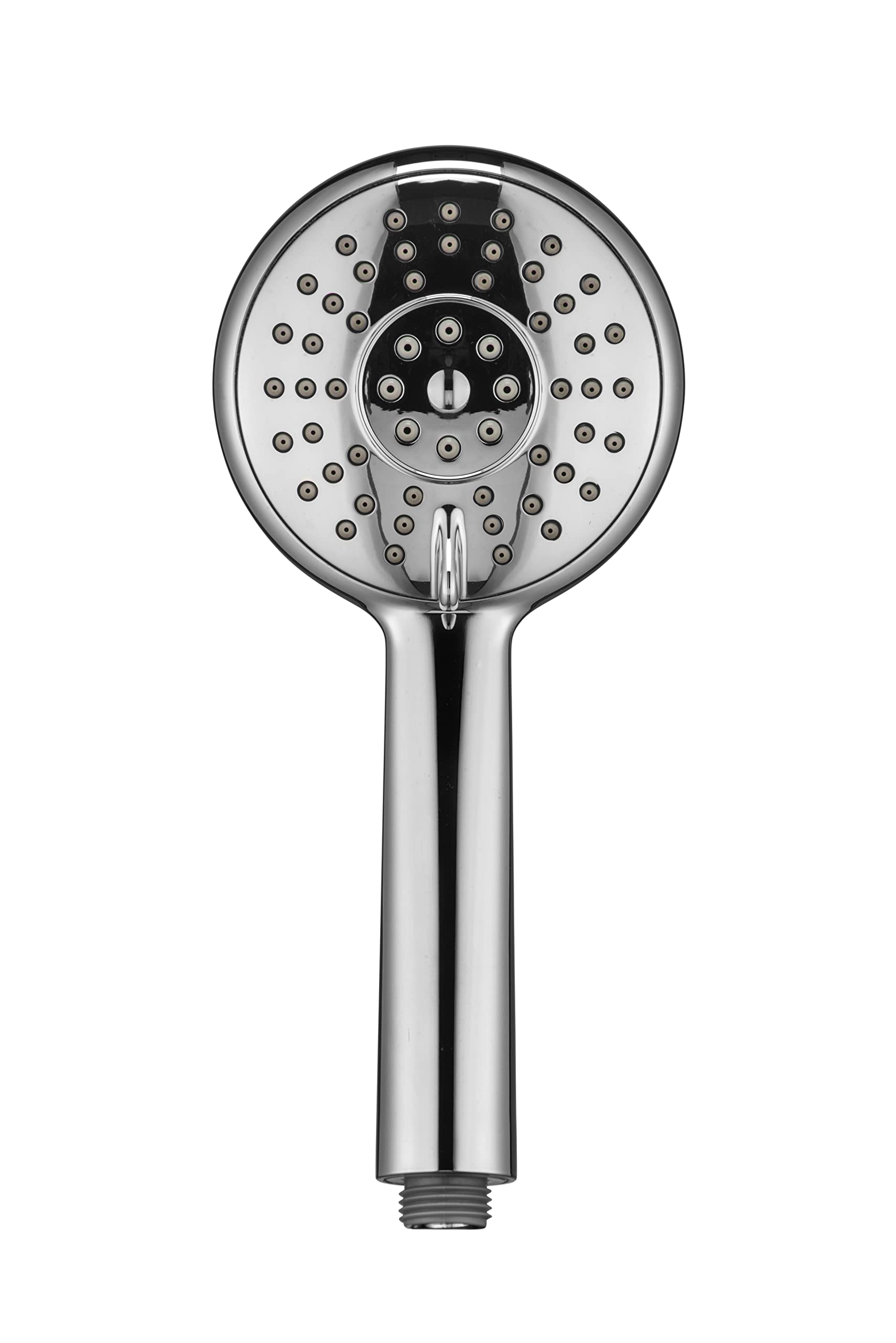 Croydex Talia Aqua Air Water Saving Shower Head - 3 Function Chrome Handset with Rub Clean Nozzles, Water Saving Shower Heads and Shower Spray