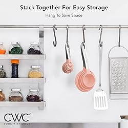 COOK WITH COLOR 12 PC Measuring Cups Set and