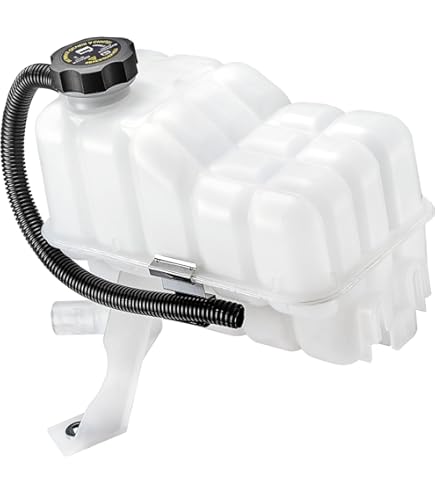 TRQ Coolant Reservoir Expansion Tank – Compatible With 2004-2007 Chrysler Town & Country & Dodge Caravan (Part # CH3014125)