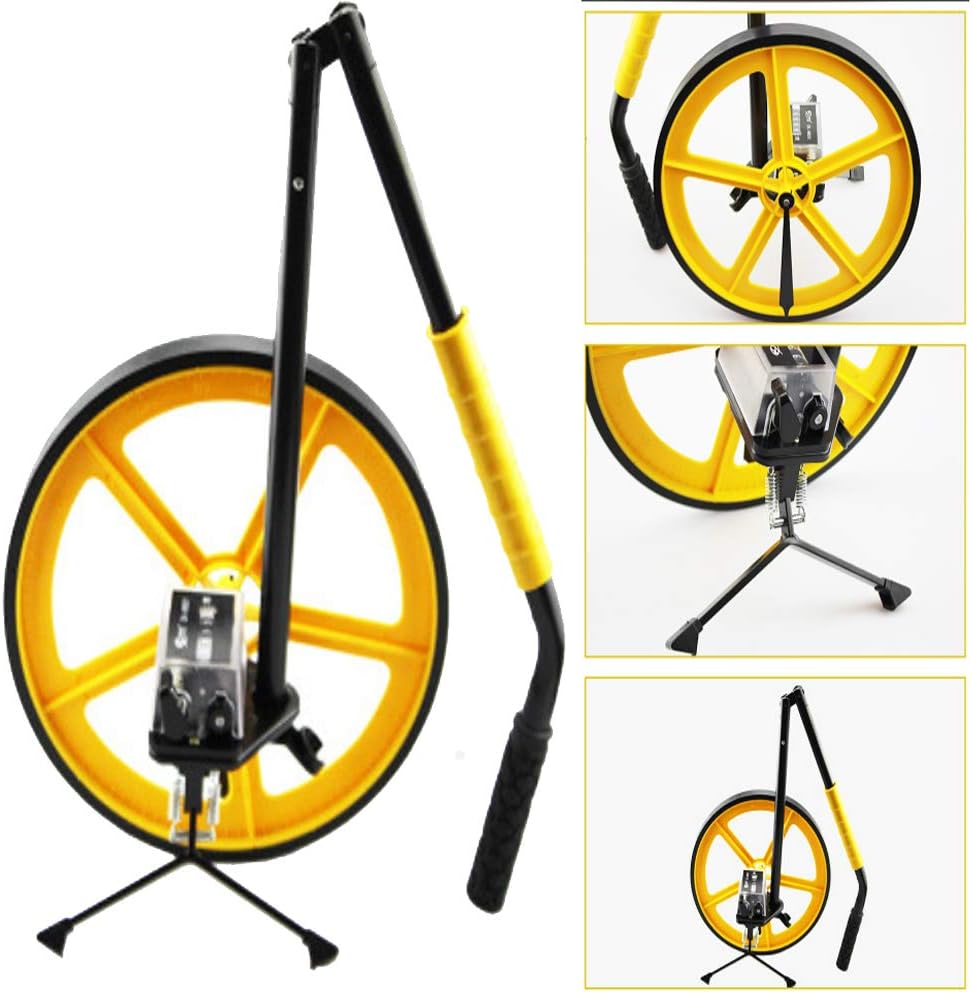 Collapsible Measuring Wheel, Mechanical Distance Walking Wheel with