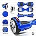 CHO Electric Self Balancing Dual Motors Scooter Hoverboard with Built-in Speaker and LED Lights - UL2272 Certified (-Blue)