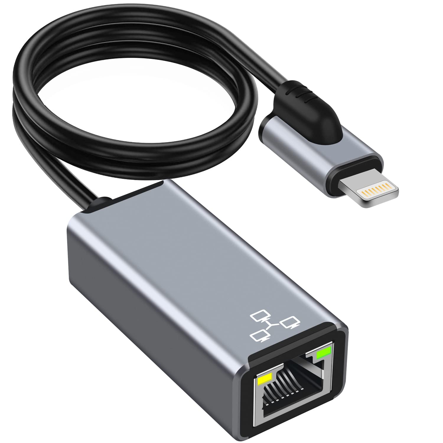 Mua Lighting to Ethernet Adapter[MFi Certified] BOIOT iPhone iPad to ...