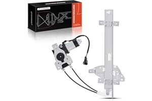 A-Premium Power Window Regulator with Motor Replacement for Buick Century 1997-2005 Regal Oldsmobile Intrigue 1998-2002 Rear 