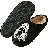 Cute Slippers for Women Halloween Fun Cute Holiday House Shoes Fluffy Warm Slipper Gifts for Adults